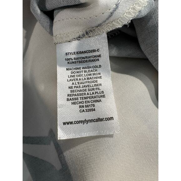 Corey Lynn Calter “Caballos” Horse Print Midi Dress Black & Cream – Size XS - Picture 4 of 10